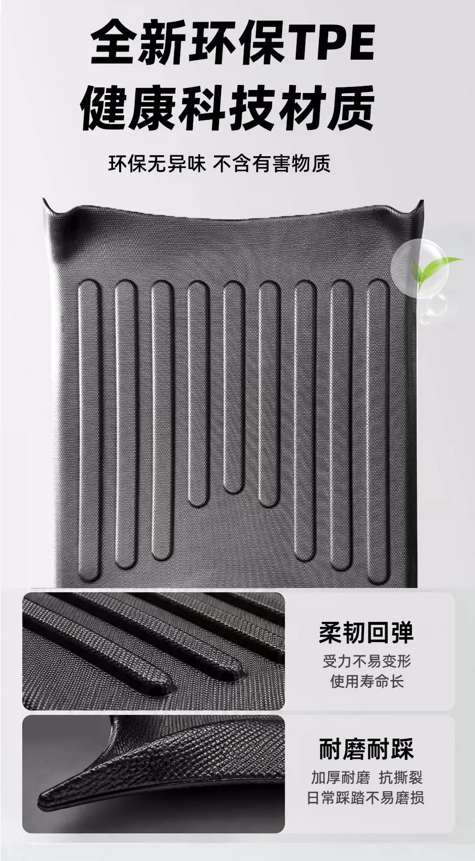 Suitable for Jihua AE4 series electric vehicle foot mats, wire loop waterproof foot pads, and electric scooter modification accessories