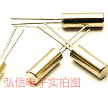 直插无源晶振DT-206 6.7458MHZ  6.7458M 插件晶振DIP-2 2*6圆柱