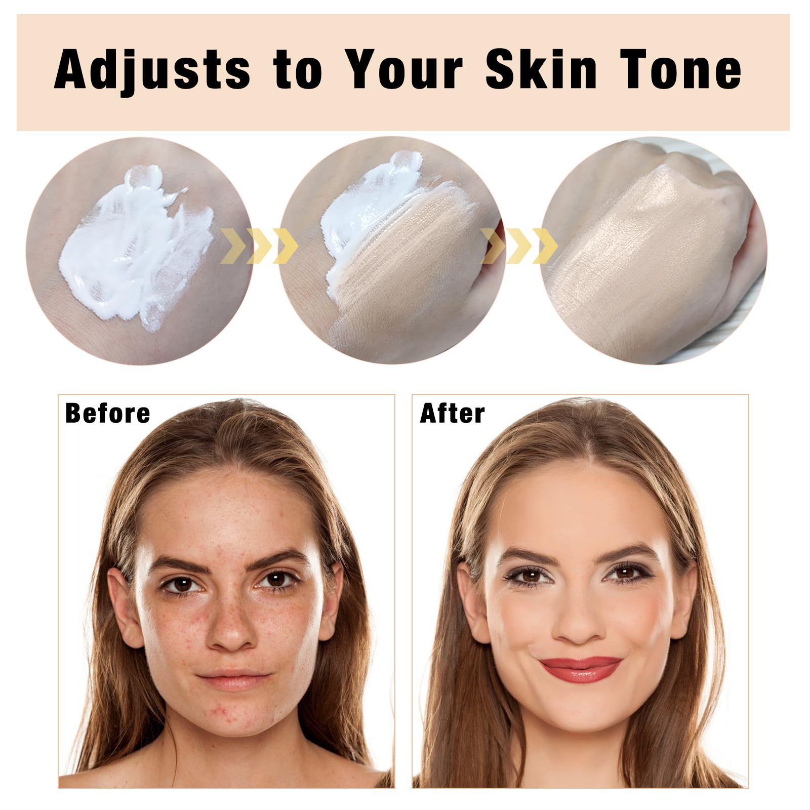 Aliexpress Amazon Wish Cross-Border Specially Designed for Temperature-Changing Skin Color Foundation, Brightening Portable Concealer, Long-Lasting Aliexpress Amazon Wish Cross-Border Specially Designed for Temperature-Changing Skin Color Foundation, Brightening Portable Concealer, Long-Lasting