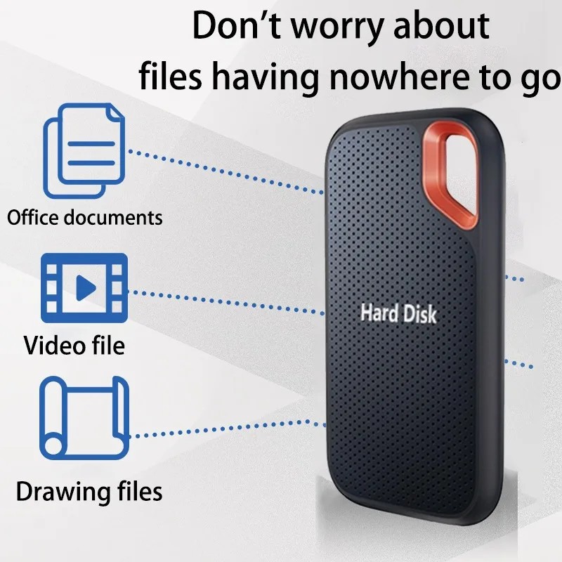 Unidad de estado sólido móvil SSD PSSD E61 1TB 2TB 4TB 6TB 16TB 32TB 64TB 128TB