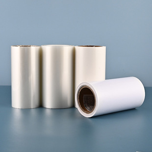 PET Single-sided White Transparent Fluorine Film Release Film Manufacturer Direct Supply High-viscosity Silicone Special Release Film