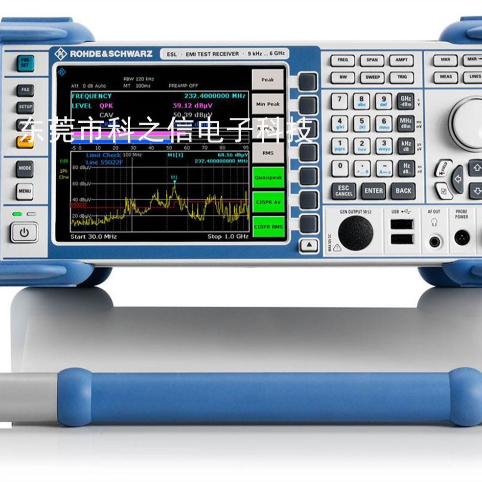 租售R&S/罗德与施瓦茨 ESL6 ESL3 EMI测量接收机