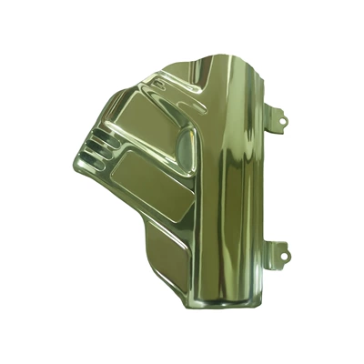 Panel Accessories and Fairing — Motorcycle Fender - front-shock-absorber-right-cover-with-air-bag-green