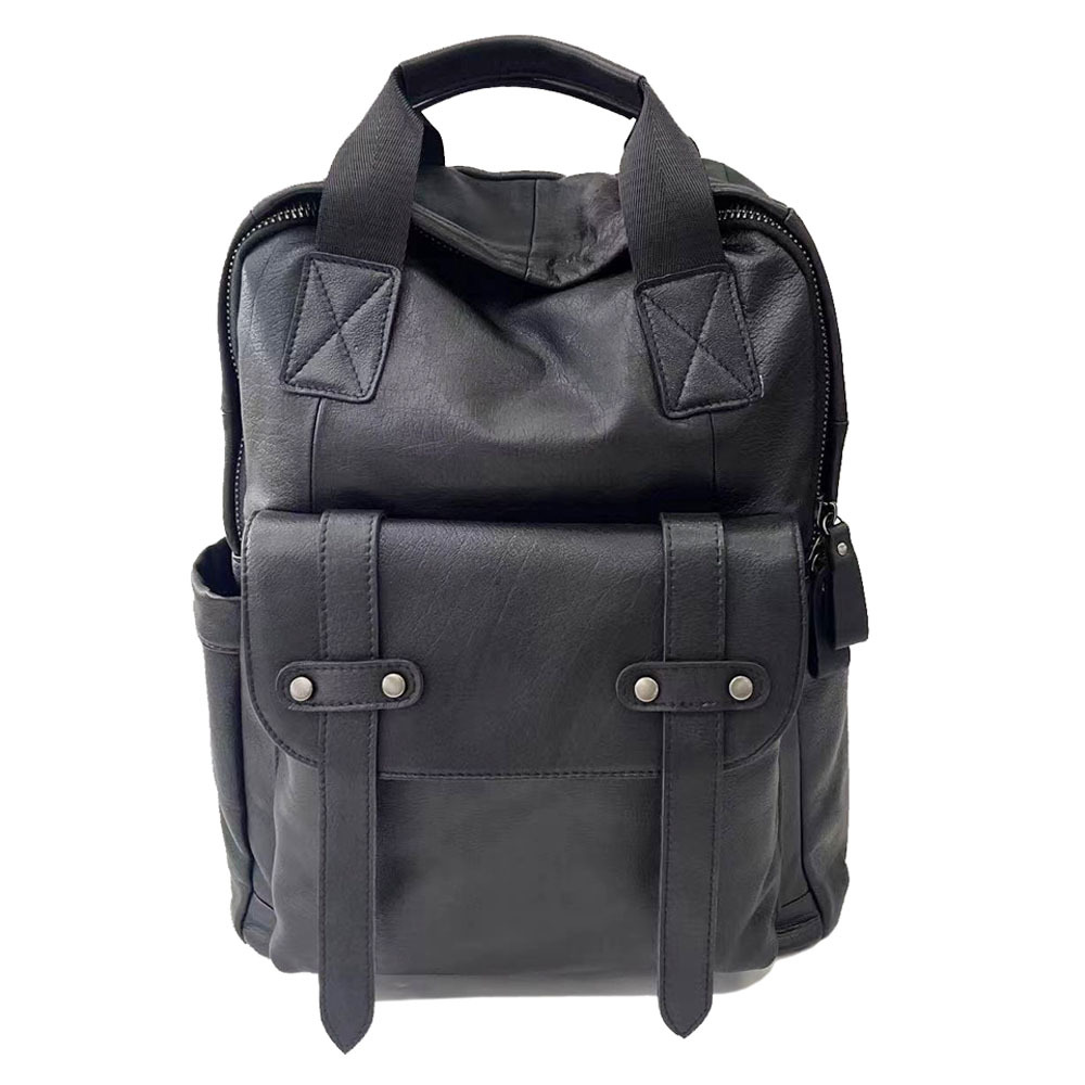 Leather Men's Backpack, Business Bag, Tablet Computer Backpack, Cowhide Sports Backpack_voghion.com