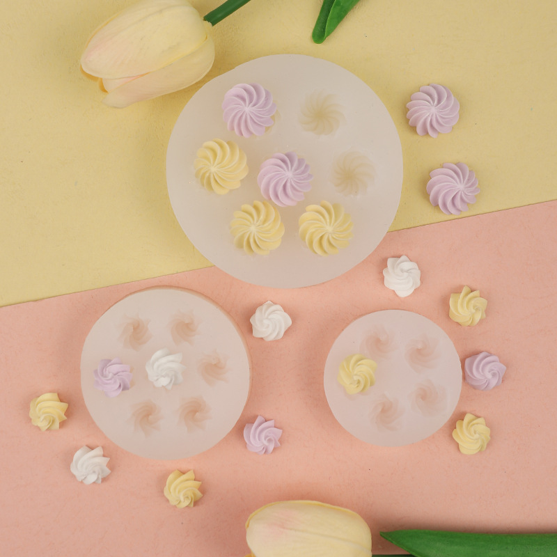 Grandes y pequeños galletas crema molde de silicona fondant pastel chocolate arcilla suave cerámica molde teléfono móvil Shell decoración molde