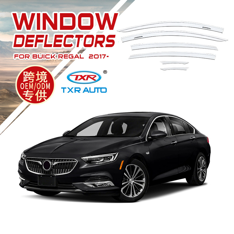 Tenxinrui adecuado para Buick Junwei lluvia ceja platino modificado lluvia escudo Junyue ventana lluvia escudo suministros del coche image 1