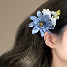 傣族头饰头花发饰舞蹈配饰花朵影楼拍照民族风泰国仿