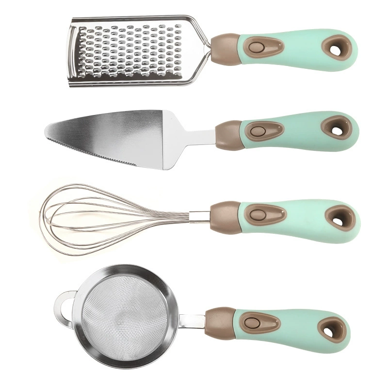 Creative detachable combination baking utensils kitchen gadget set plastic handle cake knife cheese knife planing egg