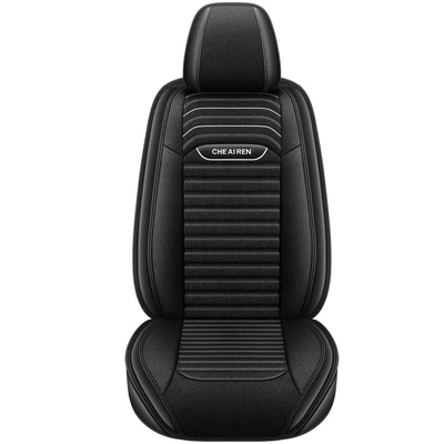 Fabric Seat Cover, Interior Seat – Universal seat cover - gaosheng1-front-single-seat-white-and-black-111