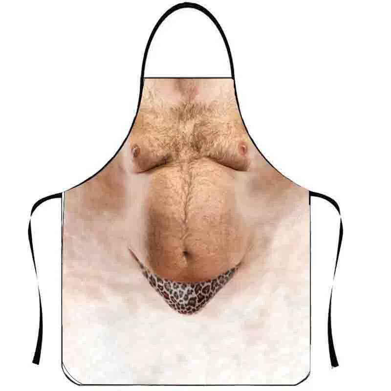 Трансграничная амазонка взрывная личность смешная вечеринка барбекю фартук подделка плащей высокой стоимости фартук с принтом оптом