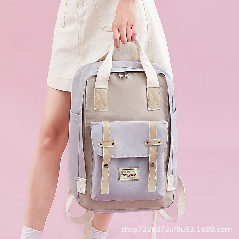 经典钻石2021年新款甜甜圈中学生书包韩版大容量百搭大学生双肩包