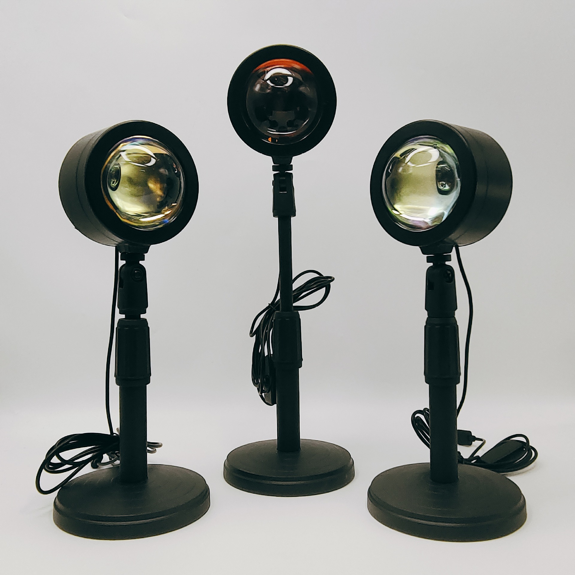 落日灯网红夕阳灯落地台灯客厅卧室投影日不落灯创意艺术床头余晖