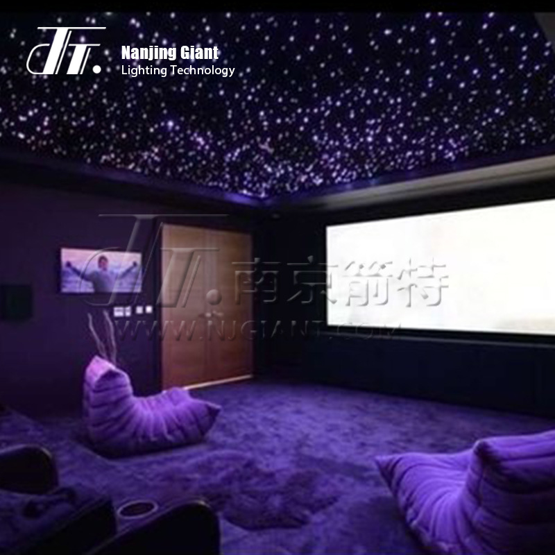 [난징 Jian Te GIANT] 별이 빛나는 하늘 광섬유 천장 방음 및 소음 감소 폴리에스테르 섬유 홈 시어터 ktv 침실