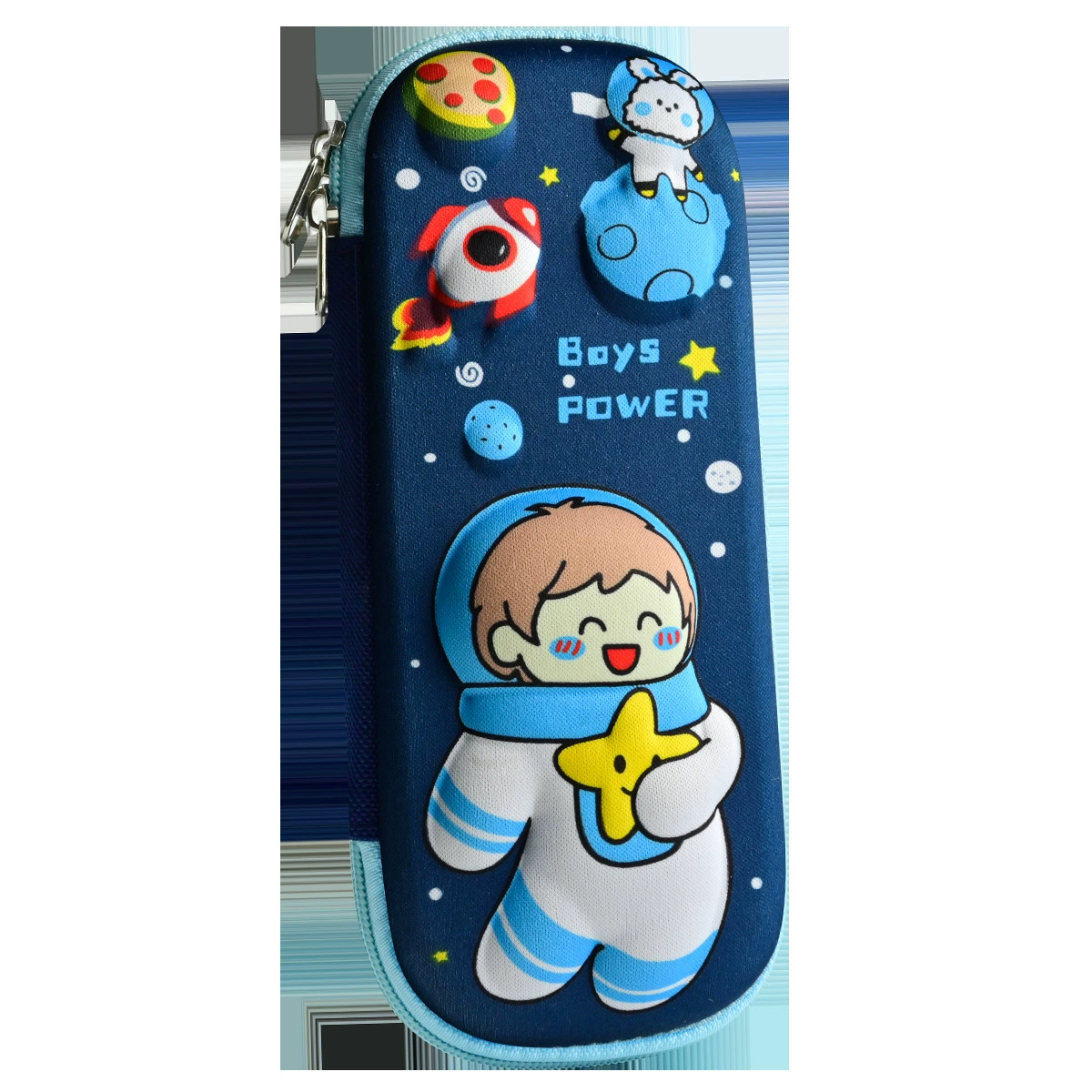 Three dimensional cartoon children's capacious pencil case for elementary school students, wholesale, fall protection