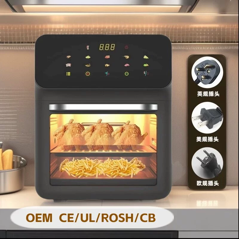 Многофункциональная умная электрическая фритюрница с сенсорным экраном, большой емкостью и высокой мощностью для домашнего использования, для международной торговли