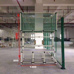 メーカー供給電気商包装台倉庫電気商宅配便テーブルリーン管線棒倉庫包装テーブル