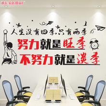 励志标语激励文字墙贴办公室装饰墙面贴纸公司企业文化墙职场布置