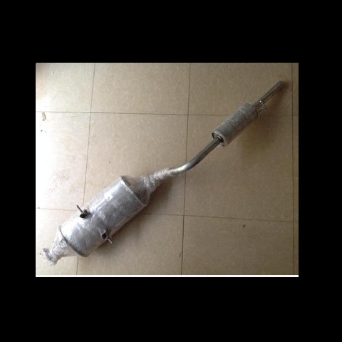 Tubo de escape Wuling Rongguang Sección trasera 6407 Tubo de escape Silenciador de acero inoxidable Silenciador Tarjeta pequeña Sección trasera de la camioneta