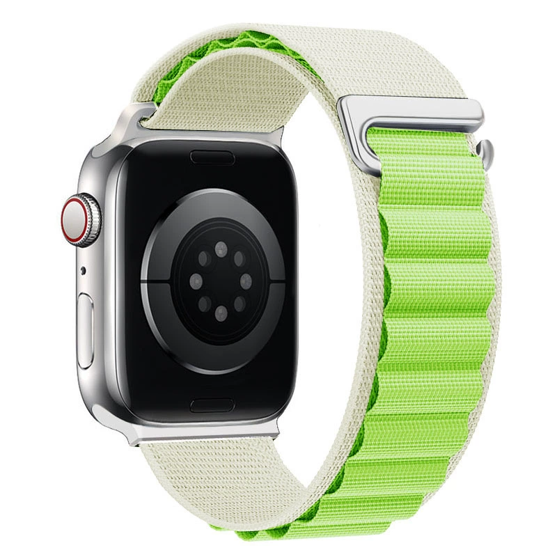 Apple, нейлоновый ремешок для часов, "Mountain cloud" чай, 49 мм