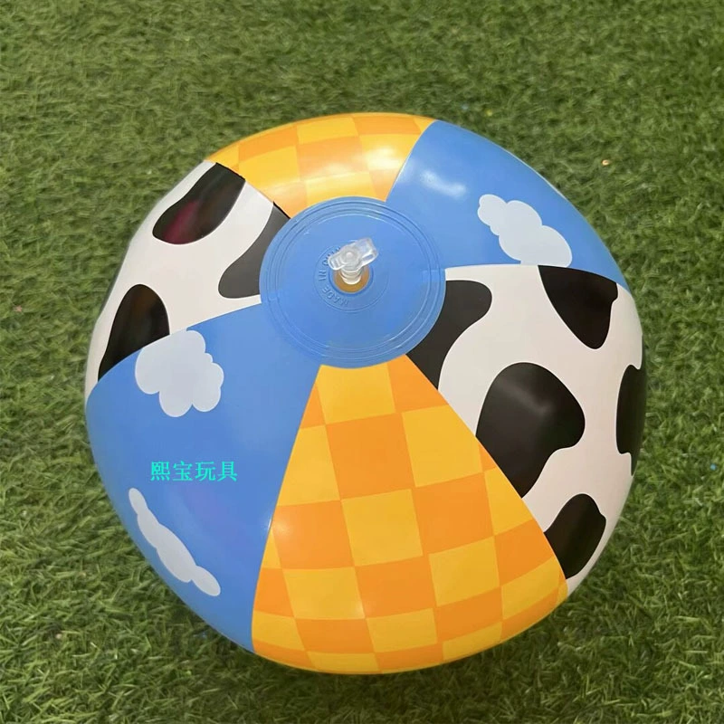 Производители изготавливают на заказ надувные пляжные мячи из ПВХ с цветной печатью для детей, 100% надувные, с инспекцией.