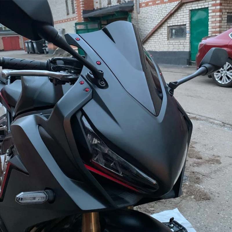適合本-田HO CBR650R 19-25はオートバイのフロントガラスのフロントミラーを改造します。|undefined