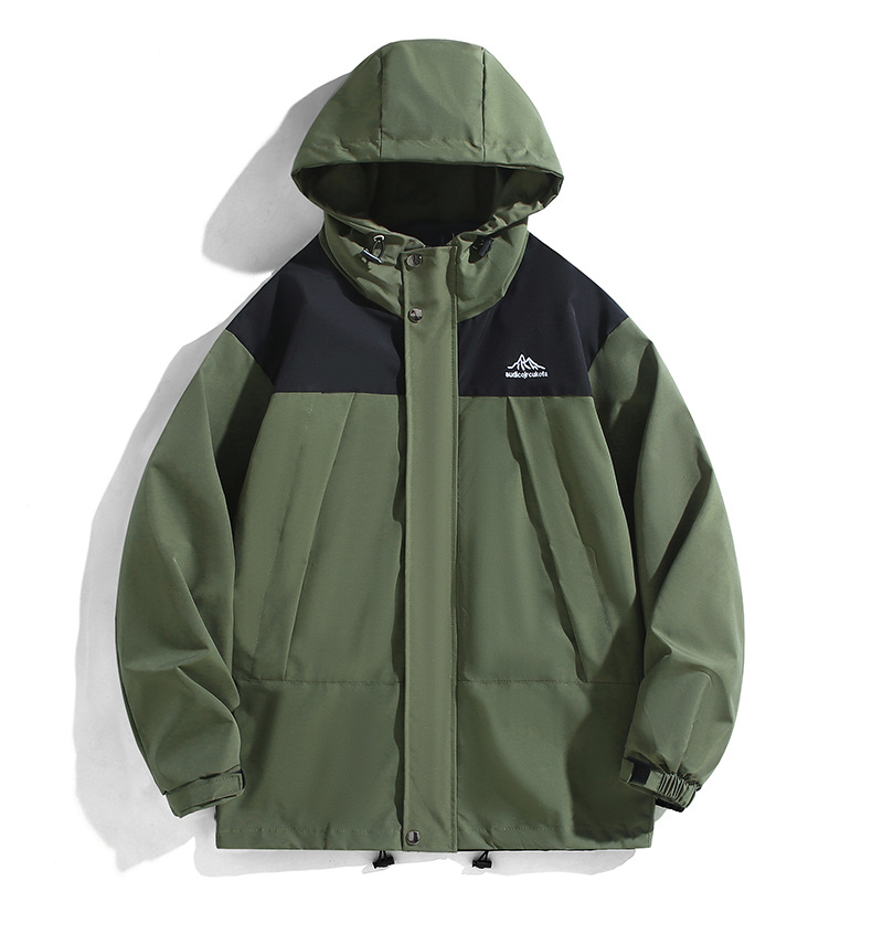 Herren Jacke Winddicht Outdoor Freizeit Locker Modisch Style_voghion.com