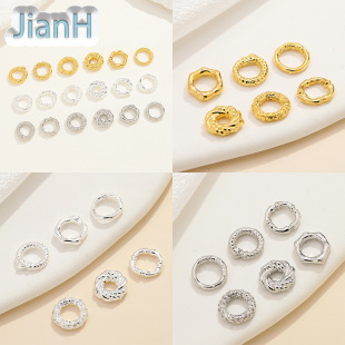 2025�������Ȧ18K����~僈A���N�y���Ǭ���]��Ȧ diy�������