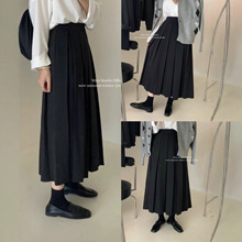 251018-152    格恩高校 | 秋冬加厚百褶毛呢半身裙