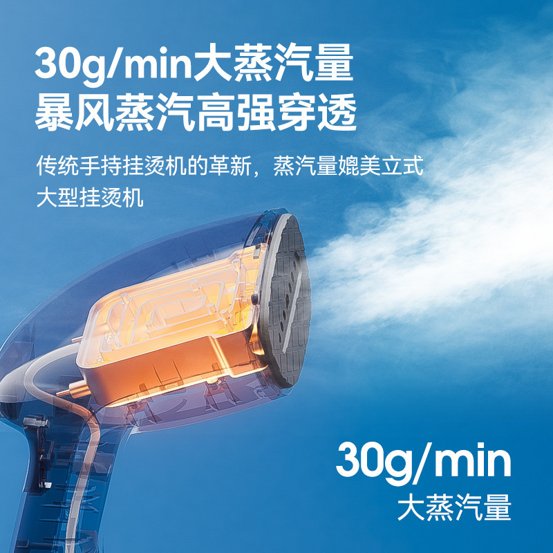 手持蒸汽挂烫机大容量熨斗家用小型熨烫机旅行常备挂烫机家用小型