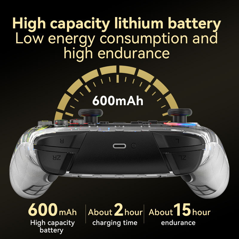 Interruptor Bluetooth GamePad interruptor Pro de seis ejes de vibración inalámbrica grieta manejar teléfono móvil Android conexión directa