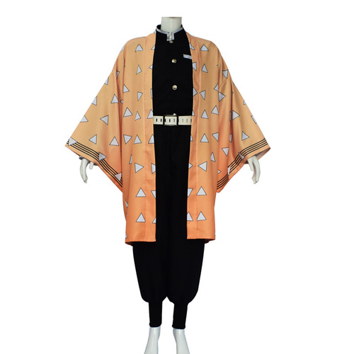 Halloween Demon Slayer: Kimetsu no Yaiba cos costume Tanjiro Nezuko Tomioka Giyu wife Zenitsu Butterfly Ninja cospaly