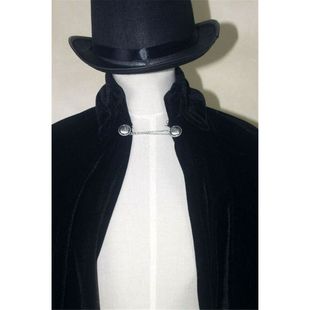 Masquerade Cosplay Vampire Long Cloak Retro Cloak Golden Velvet Witchcraft Magic Robe Shawl