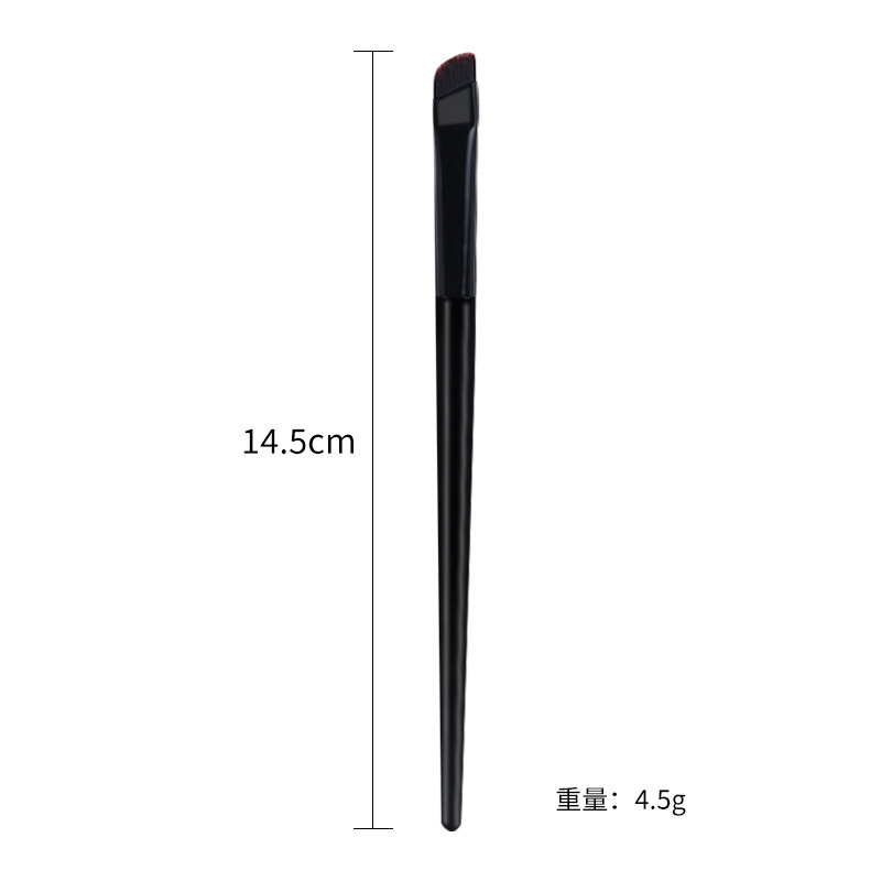 クラウド磁器シリーズアイライナーセット超薄型極細フラットヘッド斜角眉ブラシ臥蚕目顔ブラシブレードアイライナーブラシ|undefined