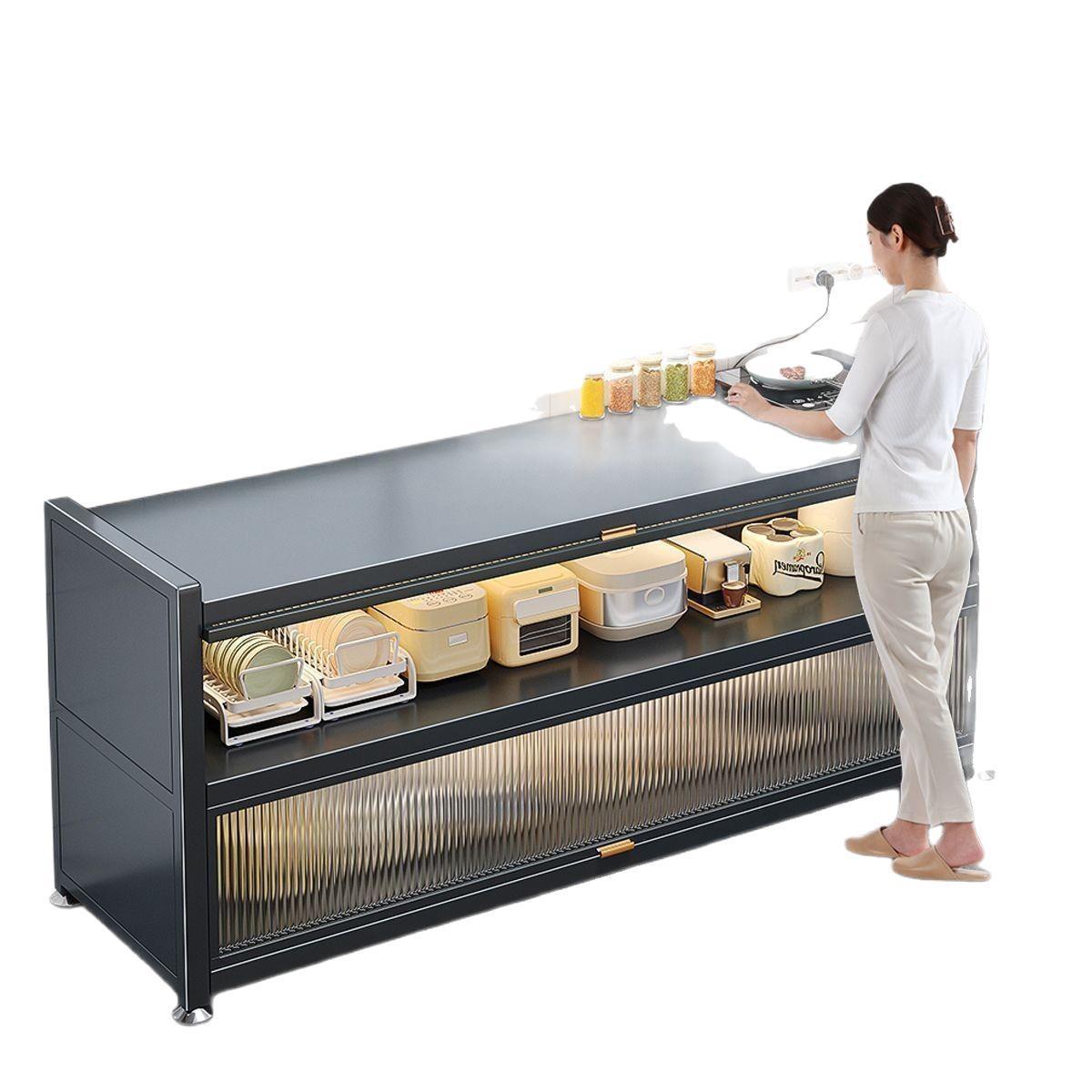 Fábrica directa gabinete de comedor gabinete de té gabinete de cocina rural gabinete de sala de estar gabinete de comedor tablero de roca barra de té