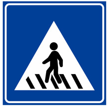 批發城市道路指示標識牌 交通標識牌鋁板反光膜標識牌 道路指示牌