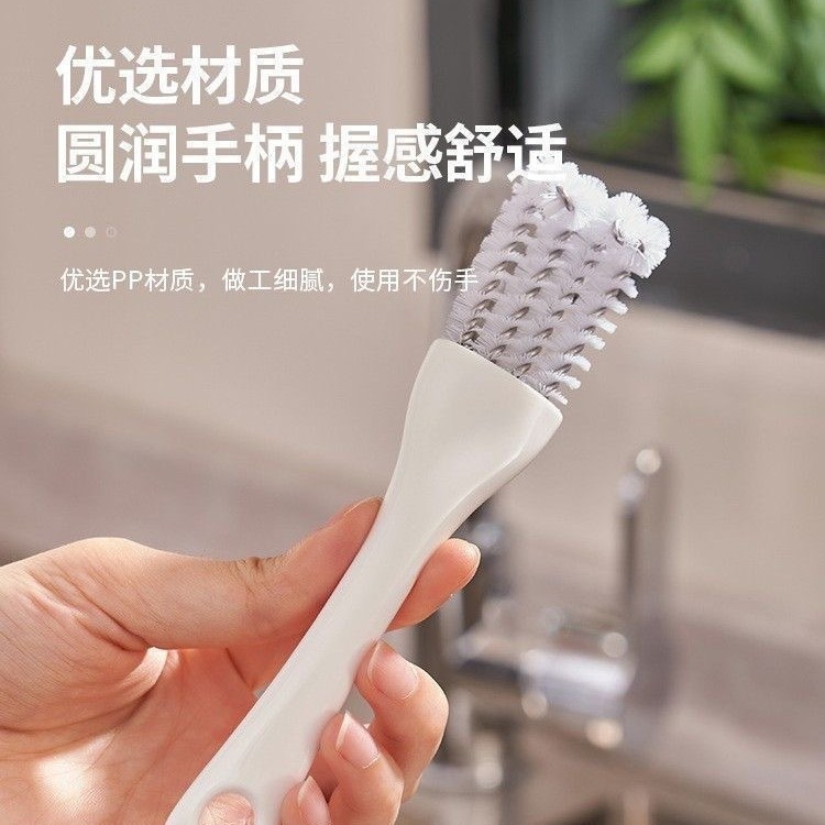 烤肠机缝隙清洁刷吸油烟机水槽刷无死角鸟笼铁网钢架烧烤架子厨房|undefined