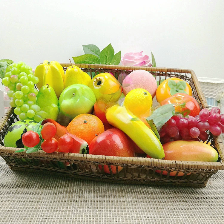 AliExpress Amazon новый imitation fake fruit and vegetable set shooting props fruit model package