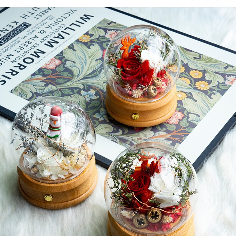 Naxi Reina eterna flor Bluetooth altavoz regalo al por mayor para novias decoración del hogar regalo creativo