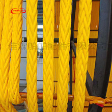 高分子船用缆绳三股八股十二股货车捆绑绳吊物绳高分子量系泊缆绳