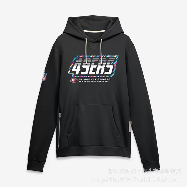 2026 NFL Crucial Catch Sideline Standard Edition Dri-FIT Pullover Hoodie - Black