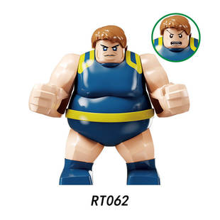 Foreign Trade Goods Xinhong RT062 Manwei X-Men 97Xman Variant Fat Ball Super British Third Party Assembled Building Blocks