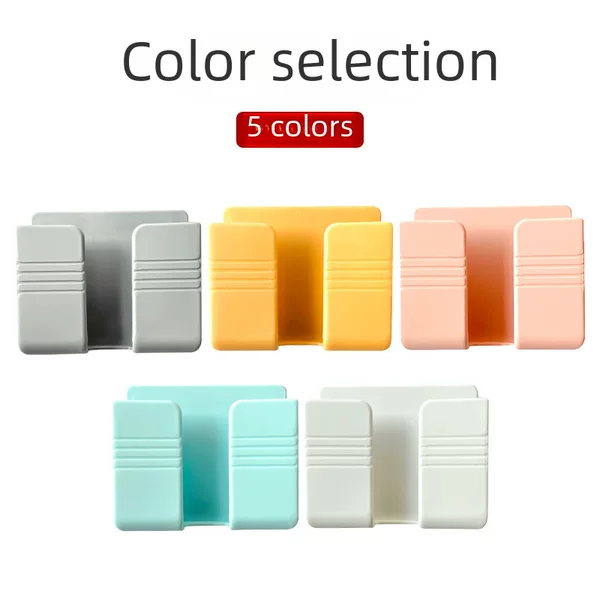 Punch-free Wall Rack Wall-mounted Mobile Phone Storage Box Bedside Placement Air Conditioner Household Charger Storage