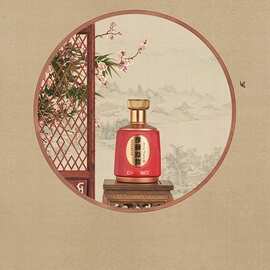 风双面背景纸拍照摄影道具酒茶叶静物产品拍照复古国潮高