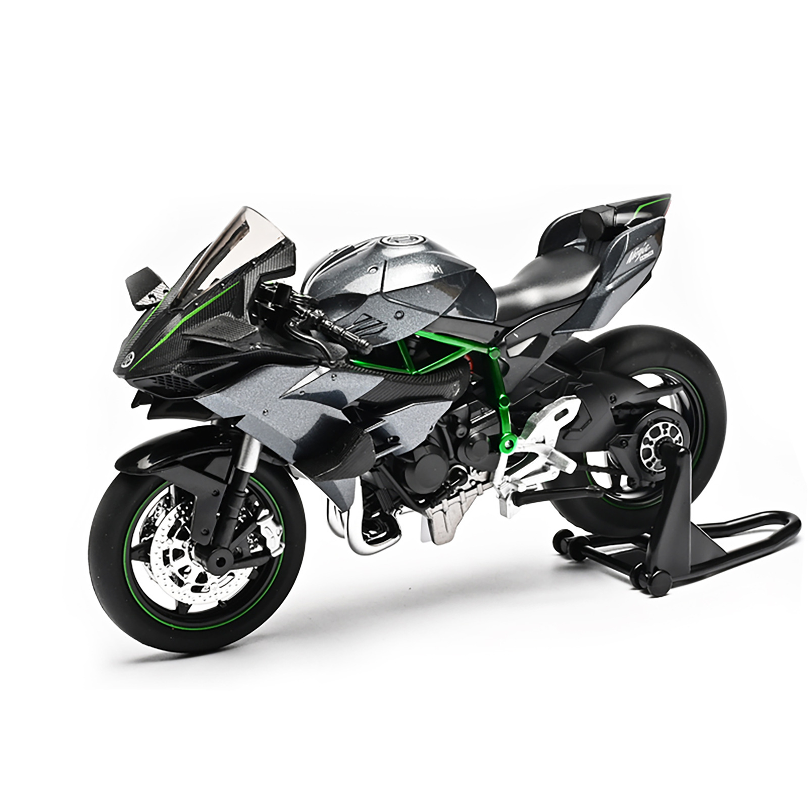 Modelo de motocicleta de aleación 1:12, motocicleta Chuanqi, simulación de amortiguador, dirección, coche de juguete para niños, caja ciega transfronteriza, dropshipping