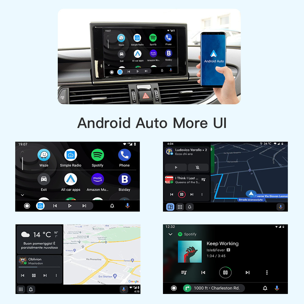 For Audi A1 A3 A4 A5 A6 A8 Q1 Q2 Q3 Q5 Q7 Q8 wireless carplay decoder