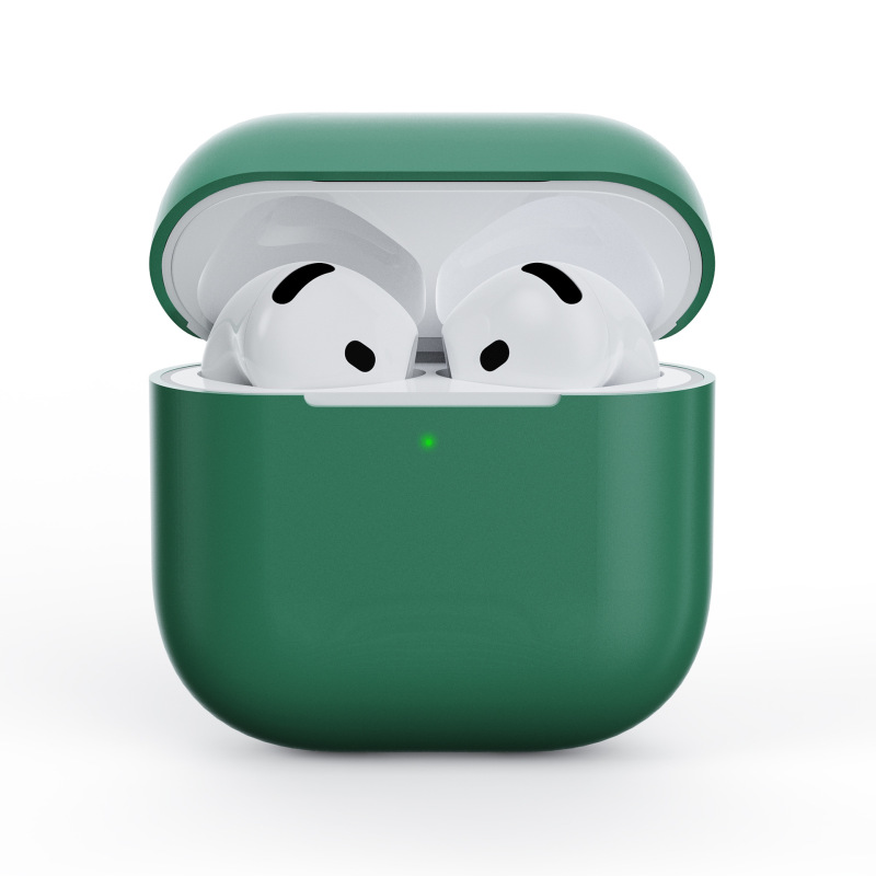 2024新型はアップルairpods4保護カバー4世代の薄いシリカゲルのbluetoothイヤホン保護ケースを適用します。|undefined