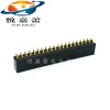 2.54mm distance single -row double -row mother seat plug -in socket 15/20/40pin A line of mother