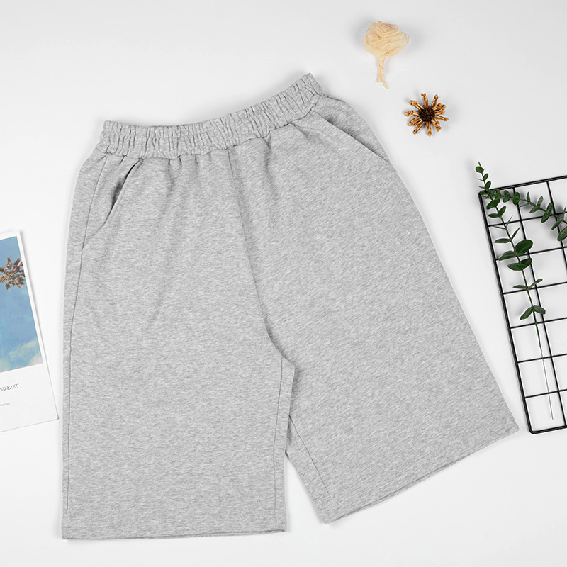 Pantalones cortos deportivos de verano los chicos se relajan con pantalones de cinco puntos y pantalones deportivos relajados y transpirables.