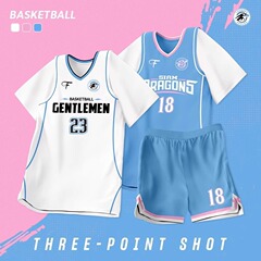 偽のツーピースバスケットボールユニフォームスーツ番号印刷女子学生バスケットボールゲームバスケットボールユニフォームカスタム速乾性通気性スポーツ半袖