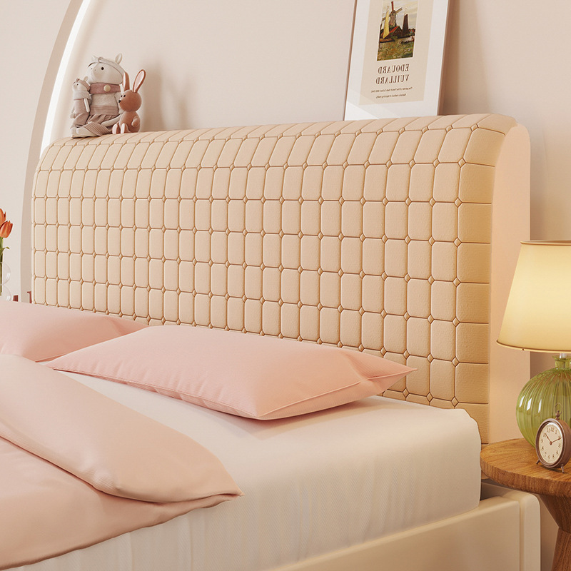Funda acolchada gruesa de alta gama para cabecero de cama, funda protectora universal antipolvo de cobertura completa y suave para cama de madera, nuevo modelo 2024.
